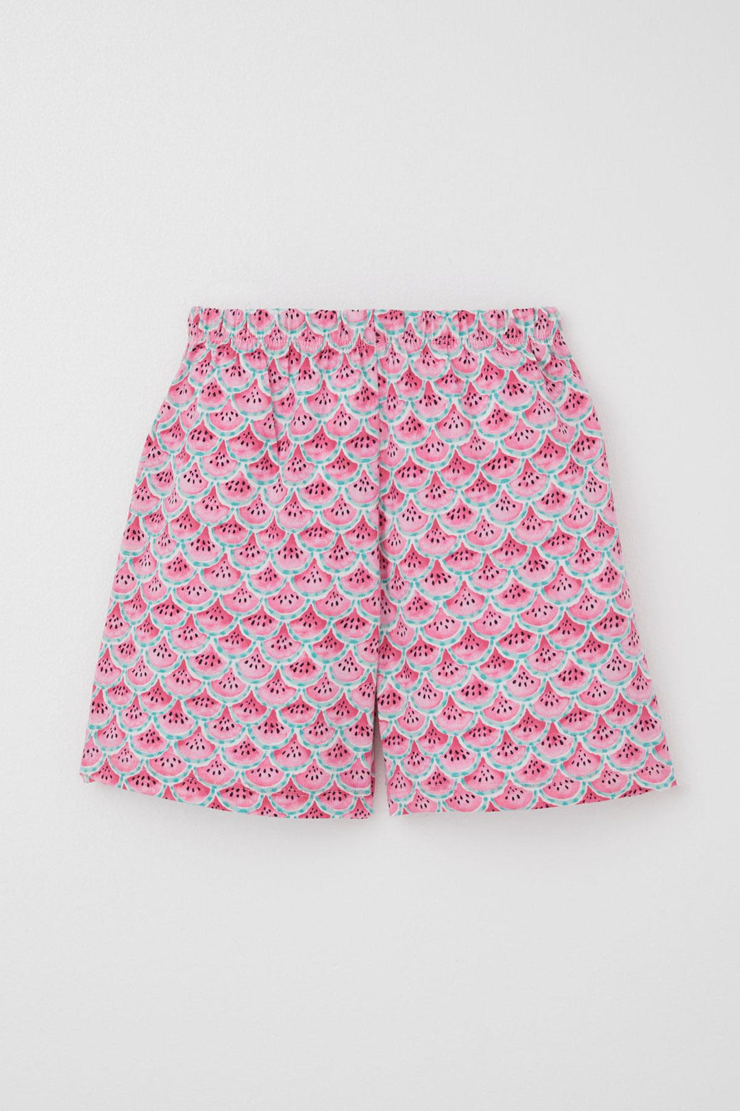 BRE Breeze Girl's Short Pyjama Set with Watermelon Slice Pattern, 4-8 Years, Pink. - Bellingham