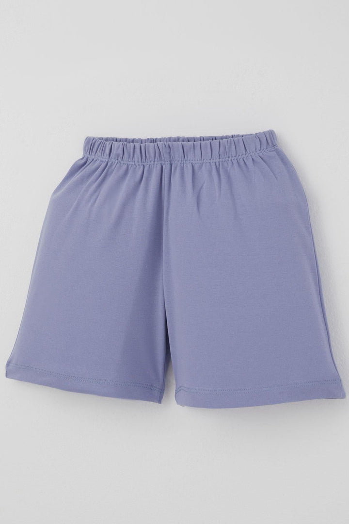 BRE Breeze Kız Çocuk Şortlu Pijama Takımı Çiçek Desenli 4-8 Yaş, Beyaz - Huixquilucan