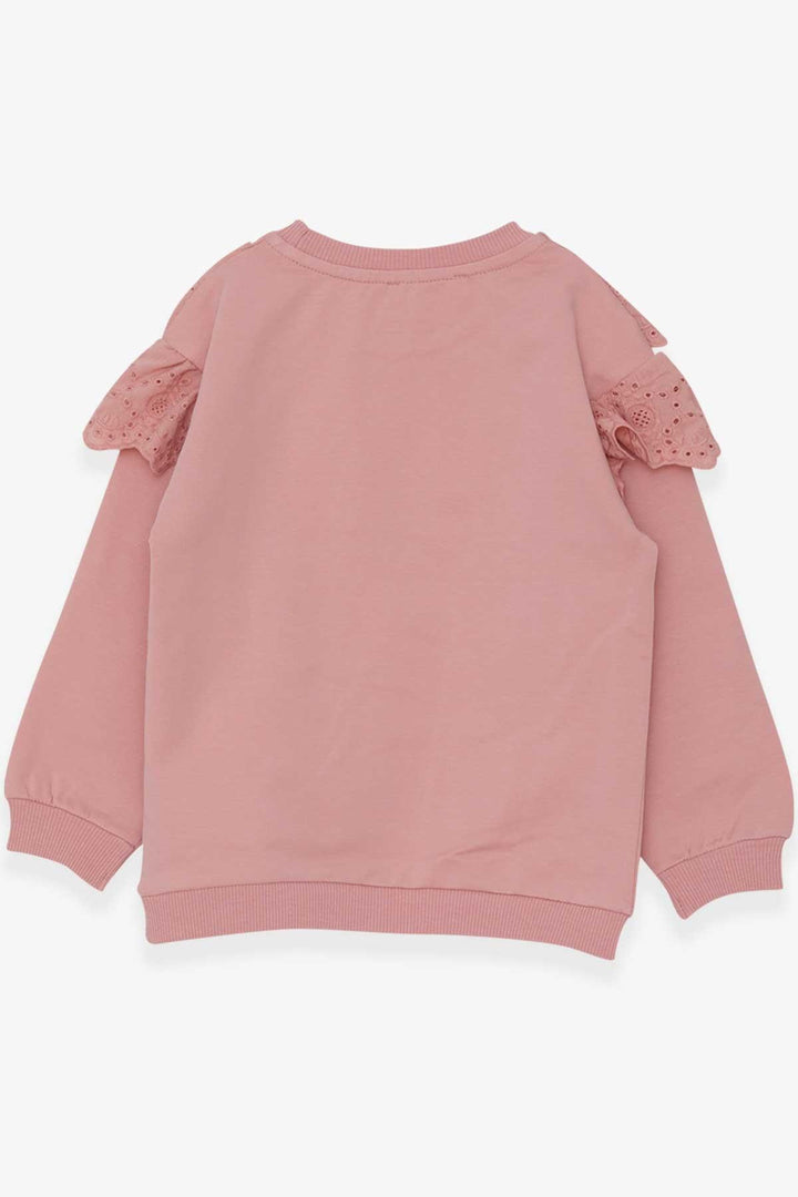 BRE Breeze Kız Çocuk Sweatshirt Güpürlü 4-8 Yaş, Pudra - Clacton-on-Sea