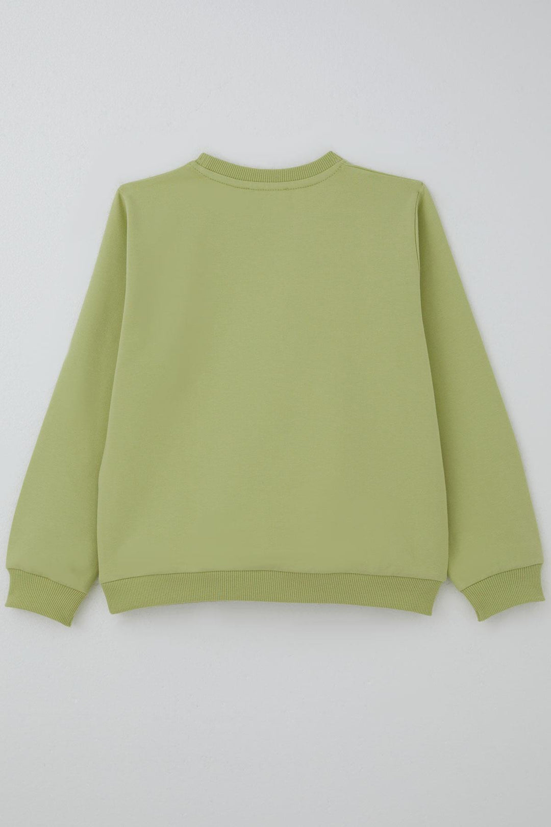 BRE Breeze Kız Çocuk Sweatshirt İnci Taş İşlemeli 72 Yaş, Fıstık Yeşili - Ilford