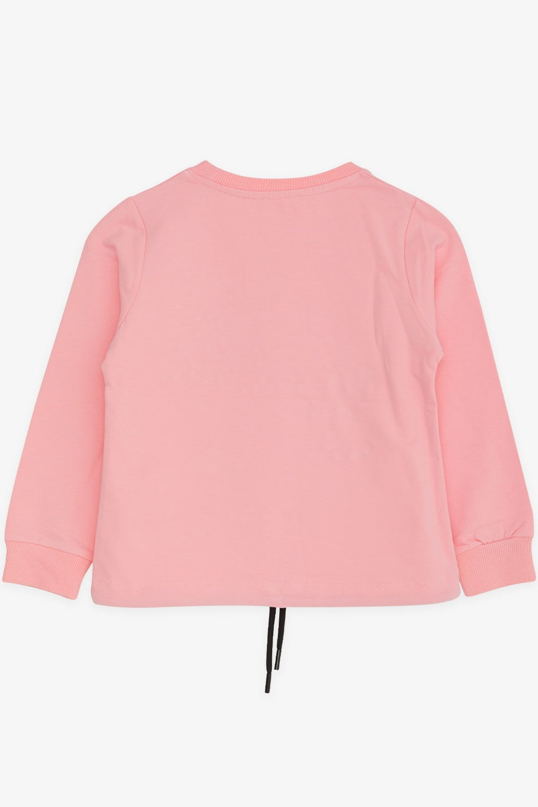 BRE Breeze Girl's Sweatshirt with Pearl Embellished Waistband and Drawstring, 62 Years, Powder - Pamplona