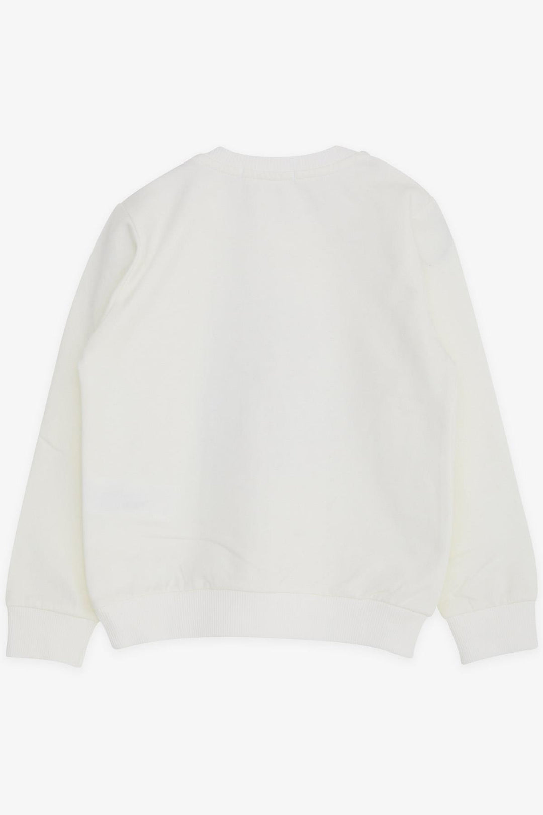 BRE Breeze Girl Child Sweatshirt Girl Printed 1.5-5 Years, Ecru - Urmston