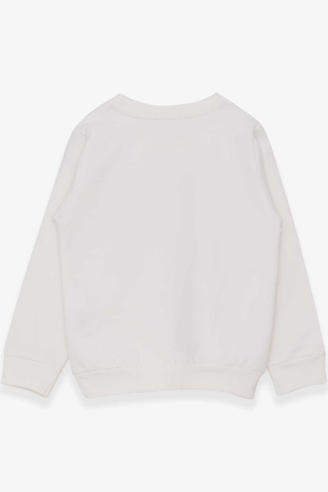 BRE Breeze Girl Child Sweatshirt Girl Printed 2-6 Years, Ecru - Bitterfeld