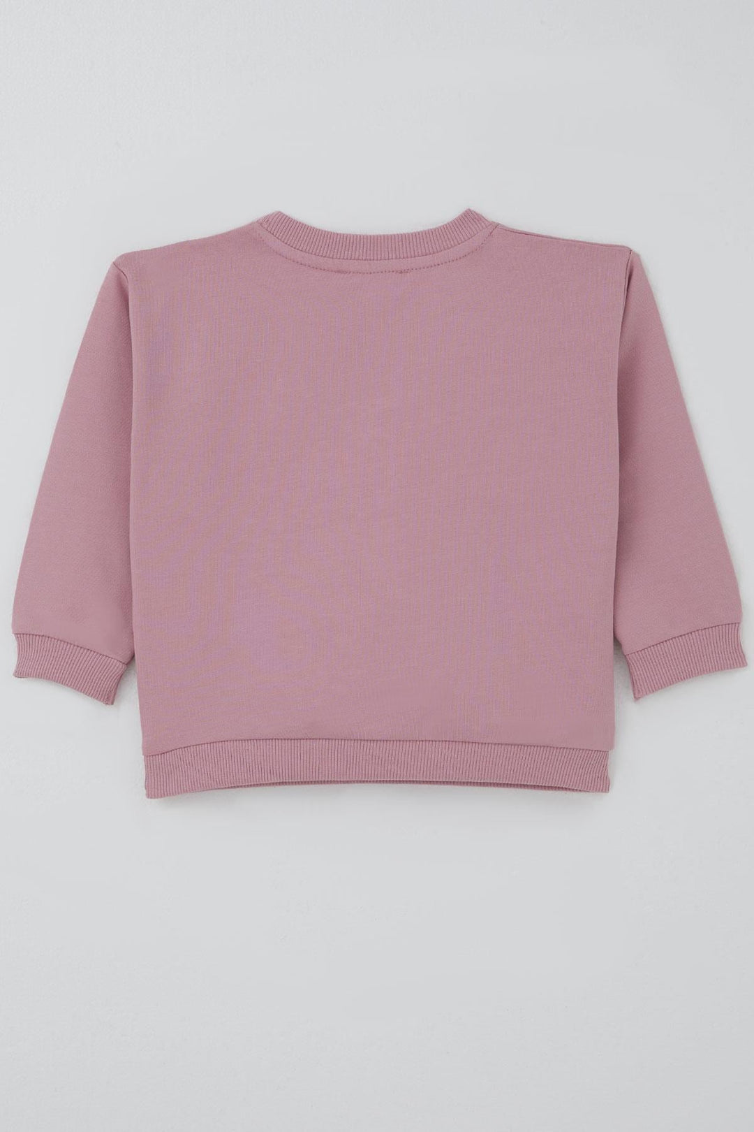 BRE Breeze Girl Child Sweatshirt Swan Crested Bow Detailed 2-6 Years, Rose Pink - Frechen