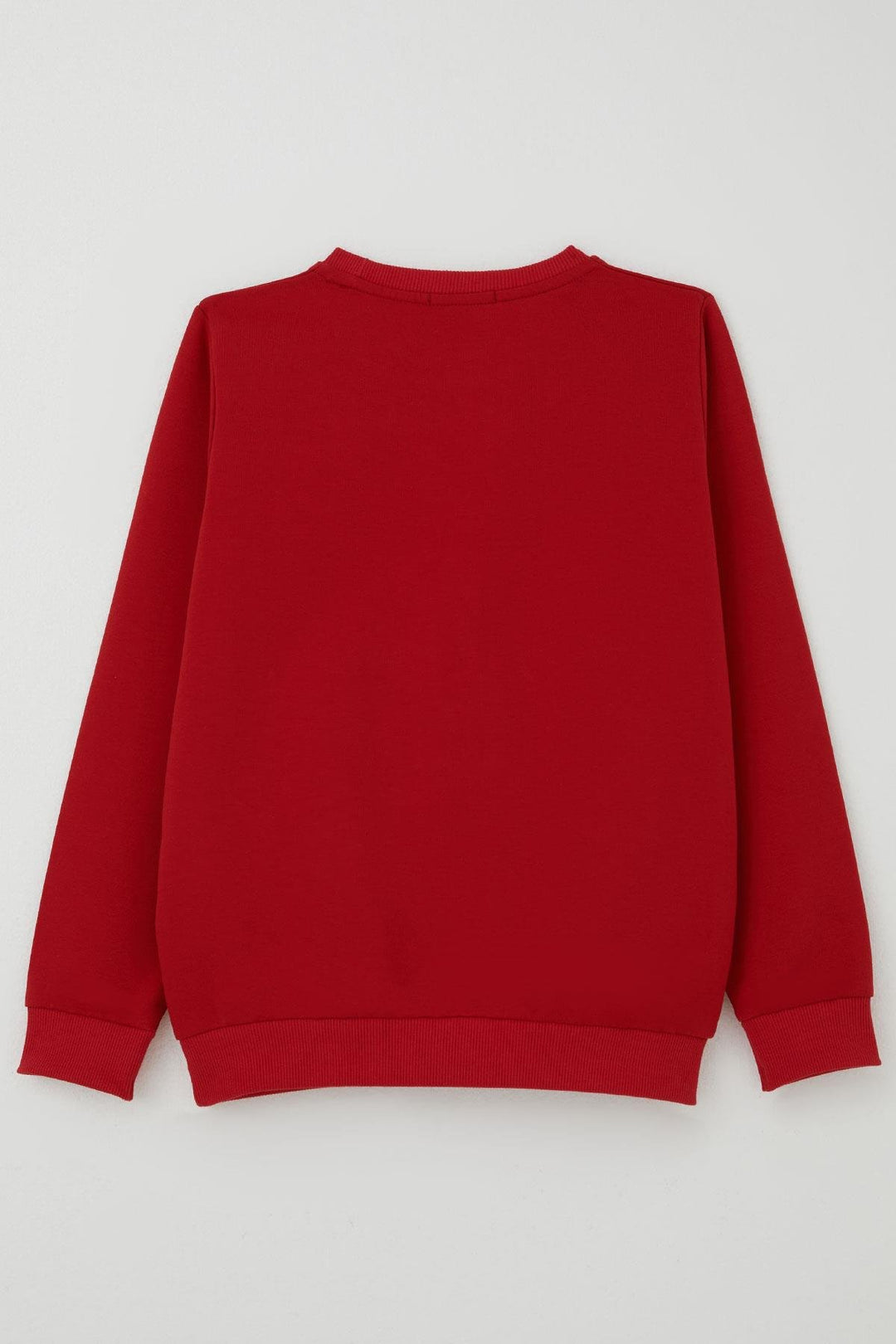 BRE Breeze Kız Çocuk Sweatshirt Ponponlu Yılbaşı Kurdeleli 62 Yaş, Kırmızı - Linares