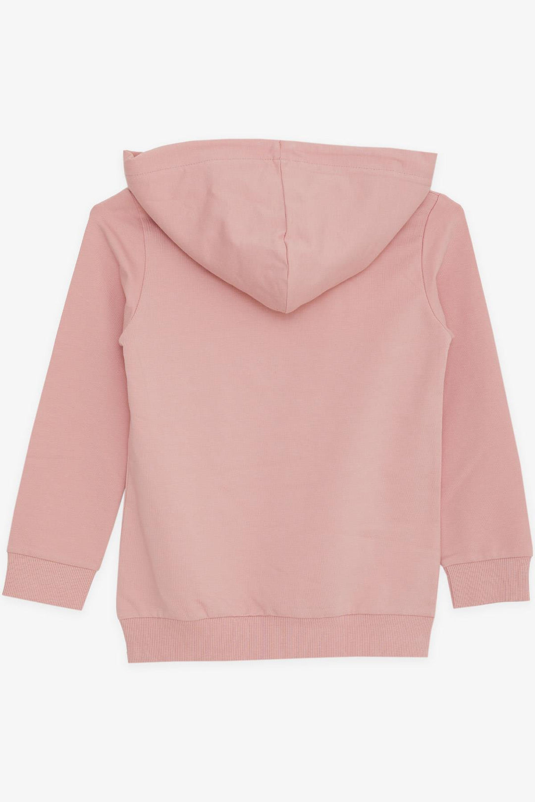 BRE Breeze Girl's Sweatshirt with Sequined Smiling Face Print, 4-9 Years, Pink - Alcobendas
