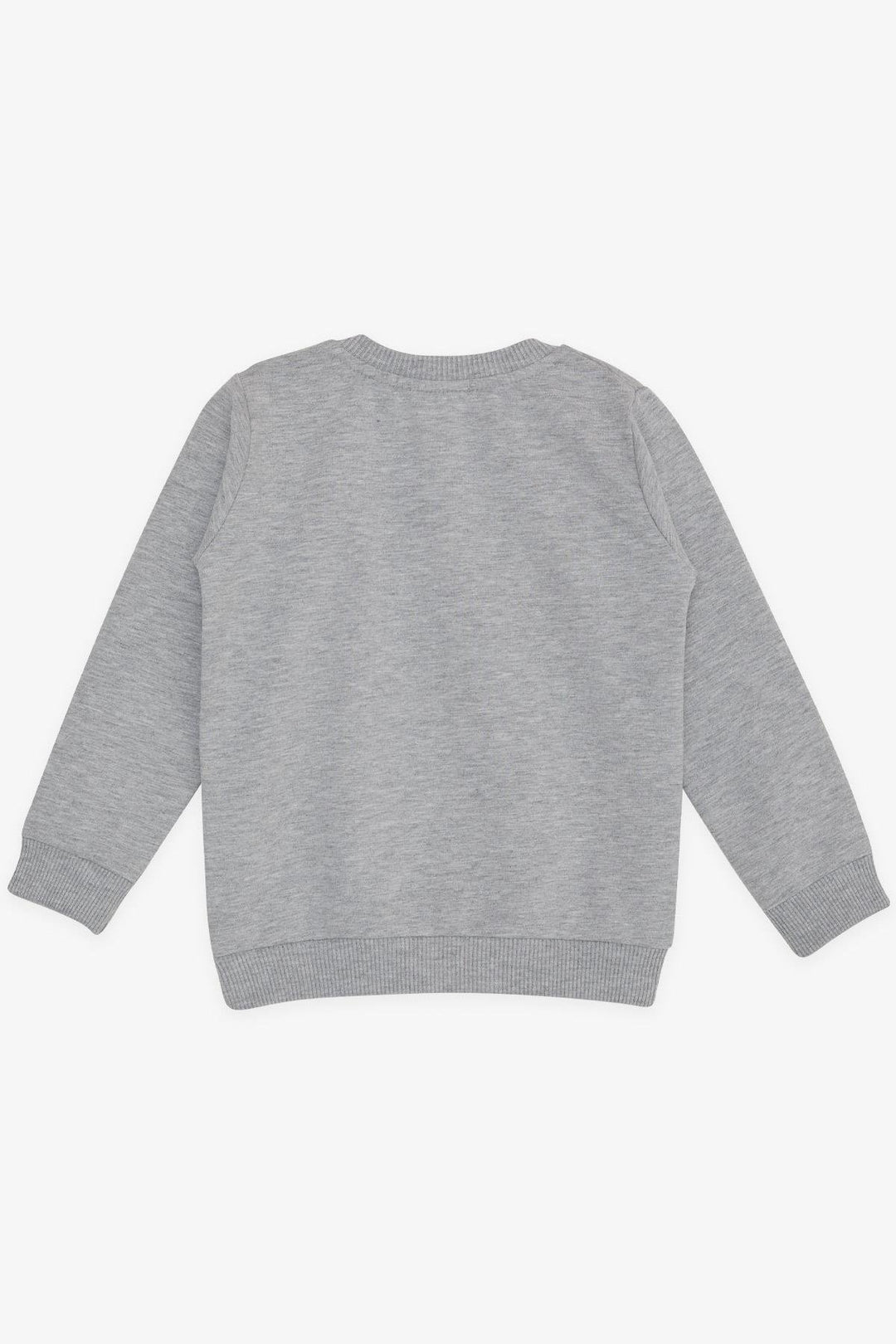 BRE Breeze Girl Child Sweatshirt Cute Gazelle Printed 1.5-5 Years, Grey Melange - Placentia