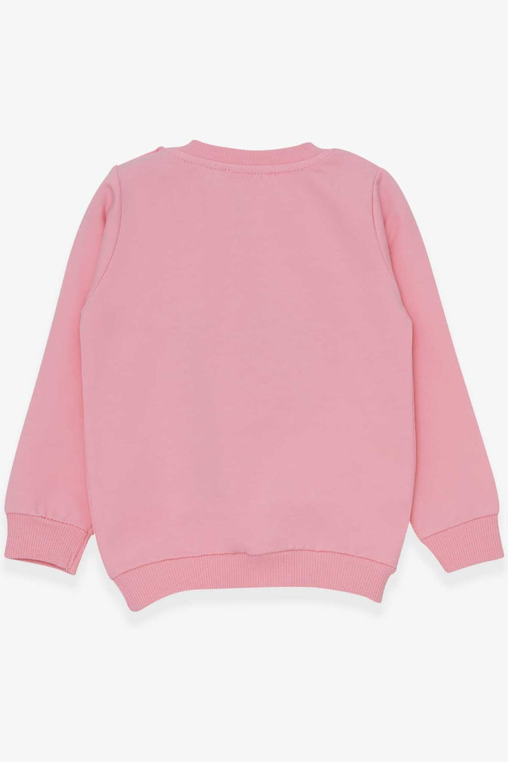 BRE Breeze Girl Child Sweatshirt Cute Animal Printed 1.5-5 Years, Powder - Hervey Bay