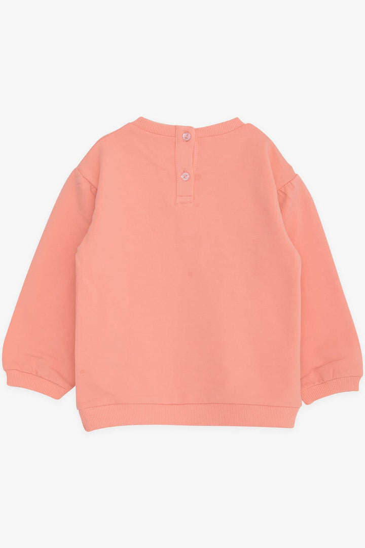 BRE Breeze Girl Child Sweatshirt Unicorn Printed 9 Months-3 Years, Salmon - Viernheim