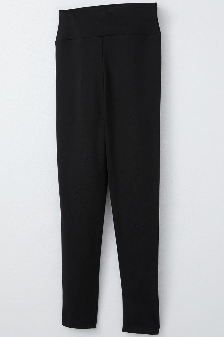 BRE Breeze Girl's Leggings Basic Slim Fit 84 Years, Black - Saint-Malo