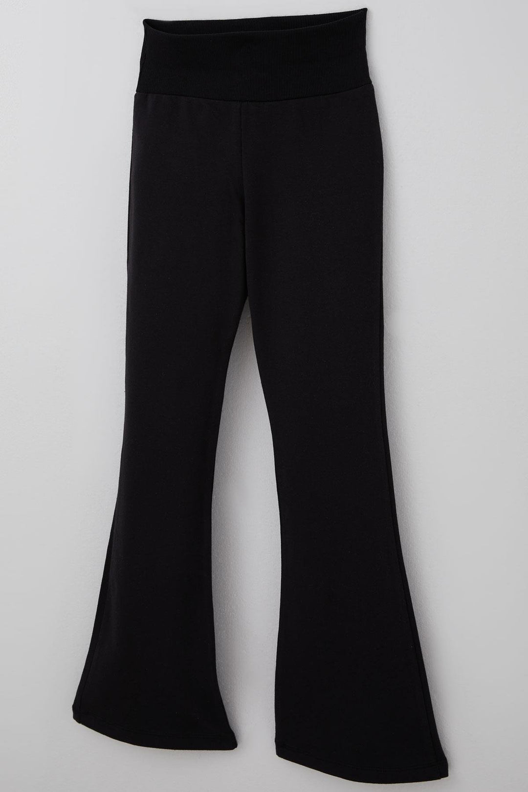 BRE Breeze Girl's Leggings Basic Spanish Hem 84 Years, Black - Romford