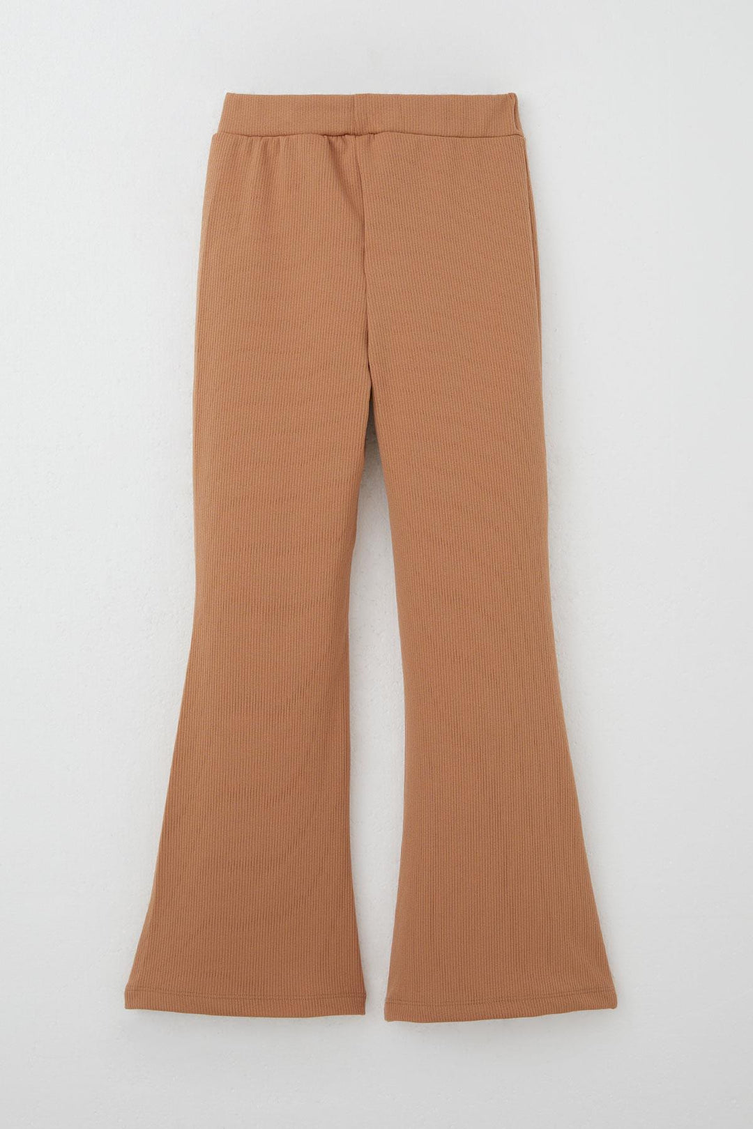 BRE Breeze Girl's Leggings Basic Spanish Hem 4-8 Years, Light Brown - Peoria