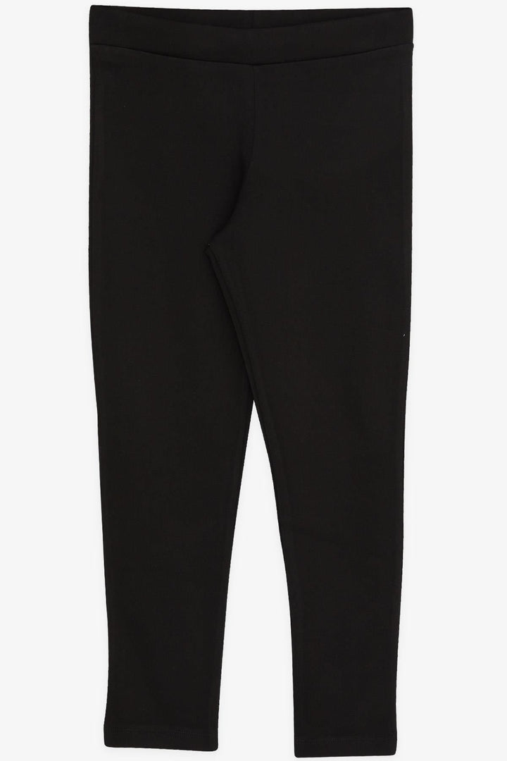 BRE Breeze Girl's Leggings Basic 84 Years, Black - Morelia