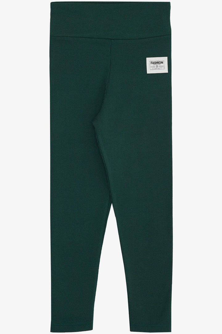 BRE Breeze Girl Leggings Fashion Stoned Water Green (84 عامًا) سراويل ضيقة للفتيات Fashion Stoned 84 عامًا، أخضر زمردي - Frechen