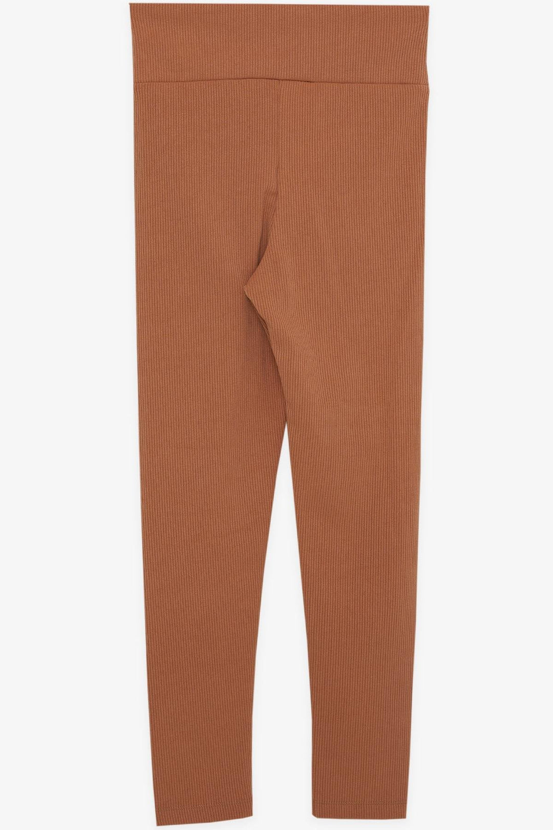 BRE Breeze Girl's Leggings with Ribbed Armlet 84 Years, Light Brown - Niort