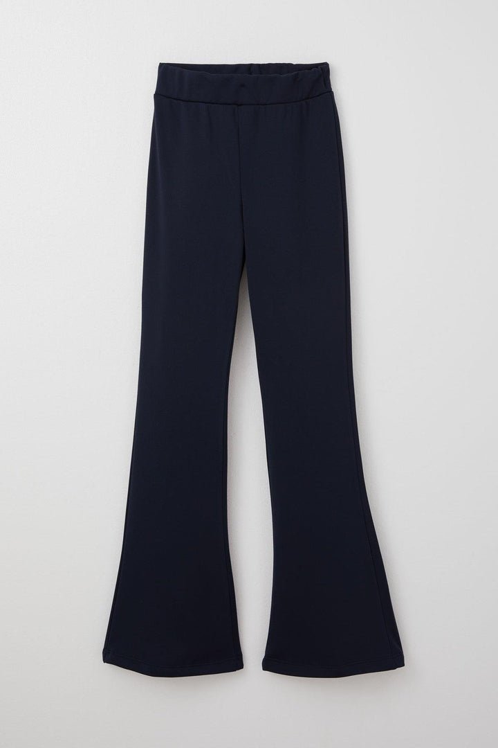 BRE Breeze Girl Leggings Spanish Hem Basic 94 Years, Navy Blue - Cantanhede