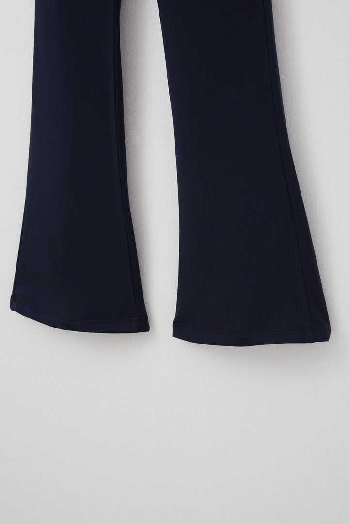 BRE Breeze Girl Leggings Spanish Hem Basic 94 Years, Navy Blue - Cantanhede