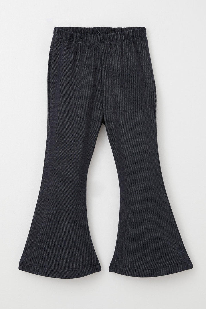 BRE Breeze Girl's Leggings Pants Spanish Style 2-6 Years, Navy Melange - Călăraşi