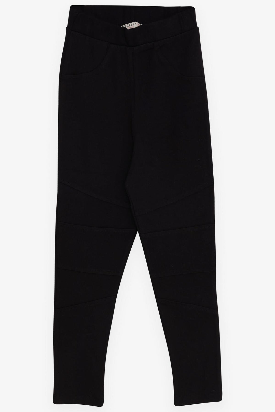 BRE Breeze Girl Leggings مخيط عالي الخصر 84 سنة، أسود - Turnhout