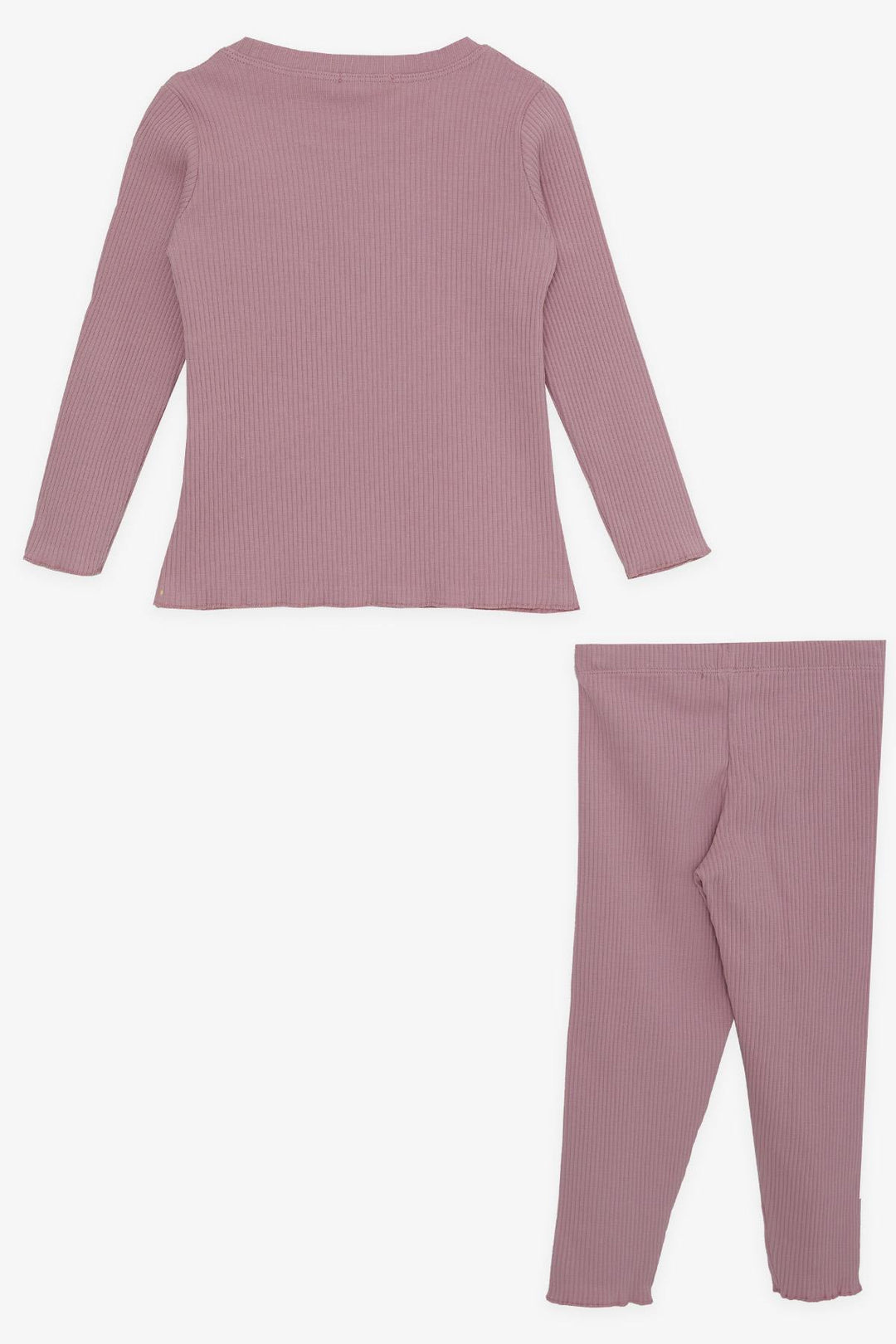 BRE Breeze Girl Leggings Set with Sequin Printed Text 1.5-5 Years, Rose Pink - Largo
