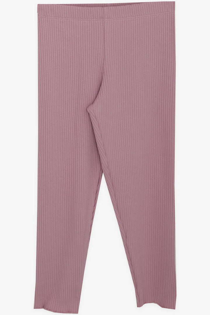 BRE Breeze Girl Leggings Set with Sequin Printed Text 1.5-5 Years, Rose Pink - Largo
