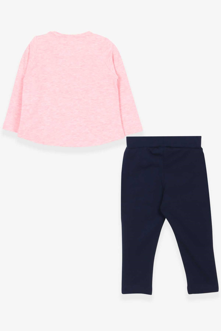 BRE Breeze Girl Child Leggings Set Princess Girl Printed 1-4 Years, Salmon Melange - Gavá