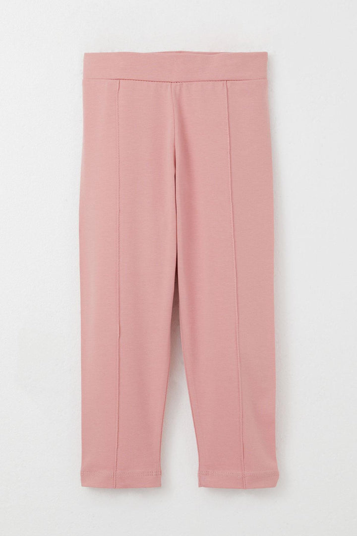 BRE Breeze Girl Child Leggings Set with Cute Bunny with Glasses, 2-6 Years, Ecru - Riverhead