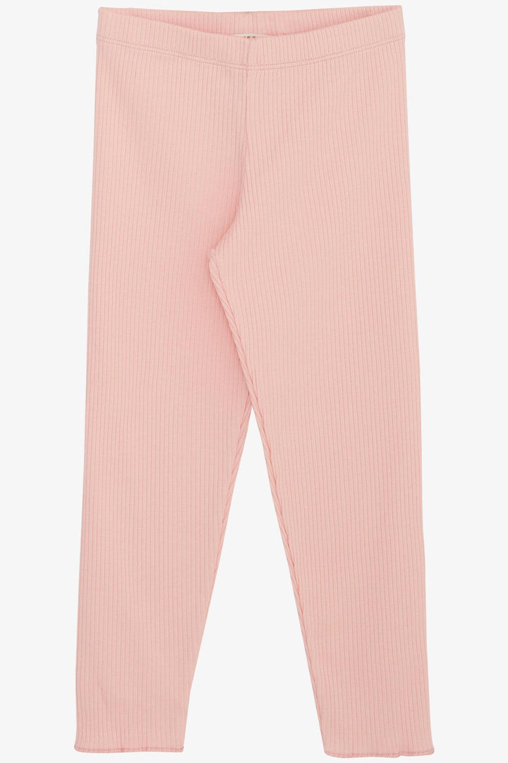 BRE Breeze Girl Child Leggings Set Printed with Summer Writing 1.5-5 Years, Salmon - Little Rock