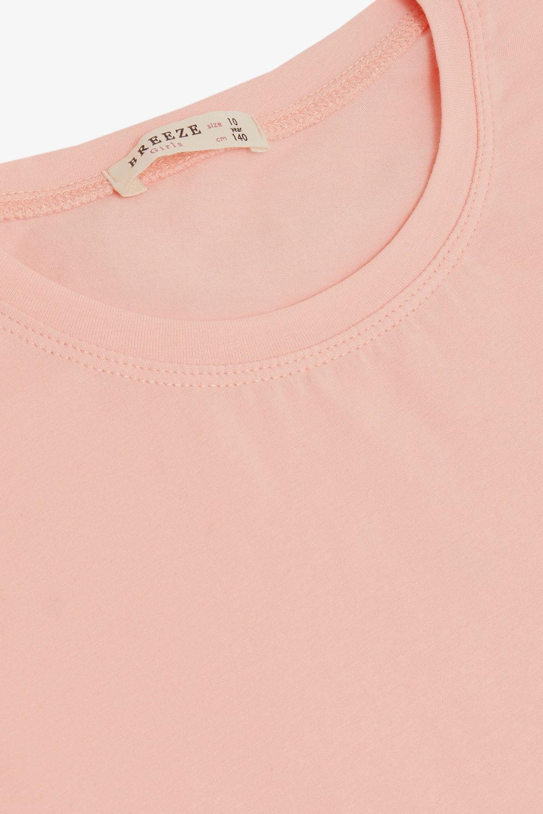 BRE Breeze Girl's Basic T-Shirt 44 Years, Salmon - Antioch