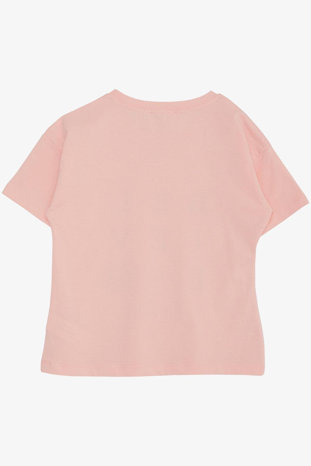 BRE Breeze Girl's T-shirt Crop Slogan Themed Flower Printed 94 Years, Salmon - Corsico