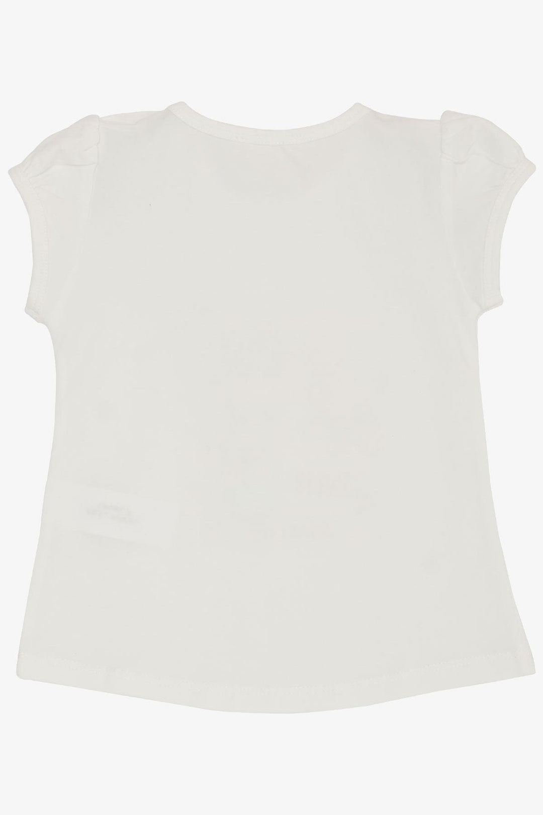 BRE Breeze Girl's T-shirt Fun Girls Printed 1-4 Years, White - Godalming