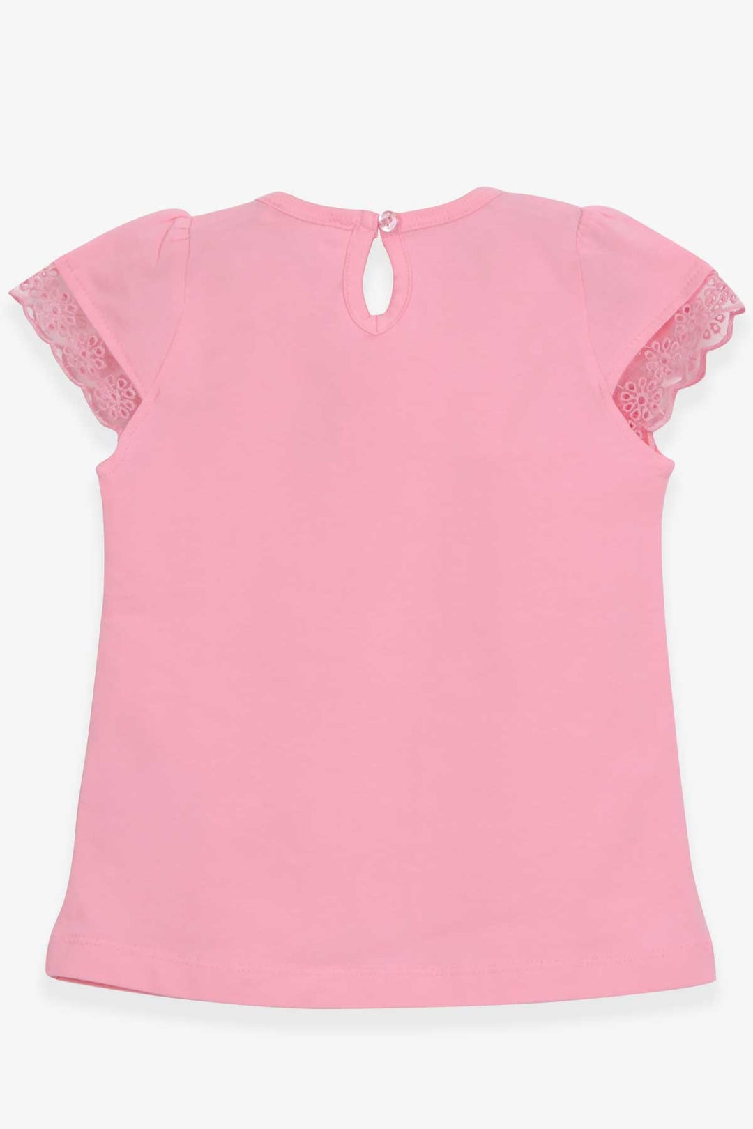 BRE Breeze Girl's T-Shirt with Fist Detail, 3-8 Years, Powder - Nova Kakhovka