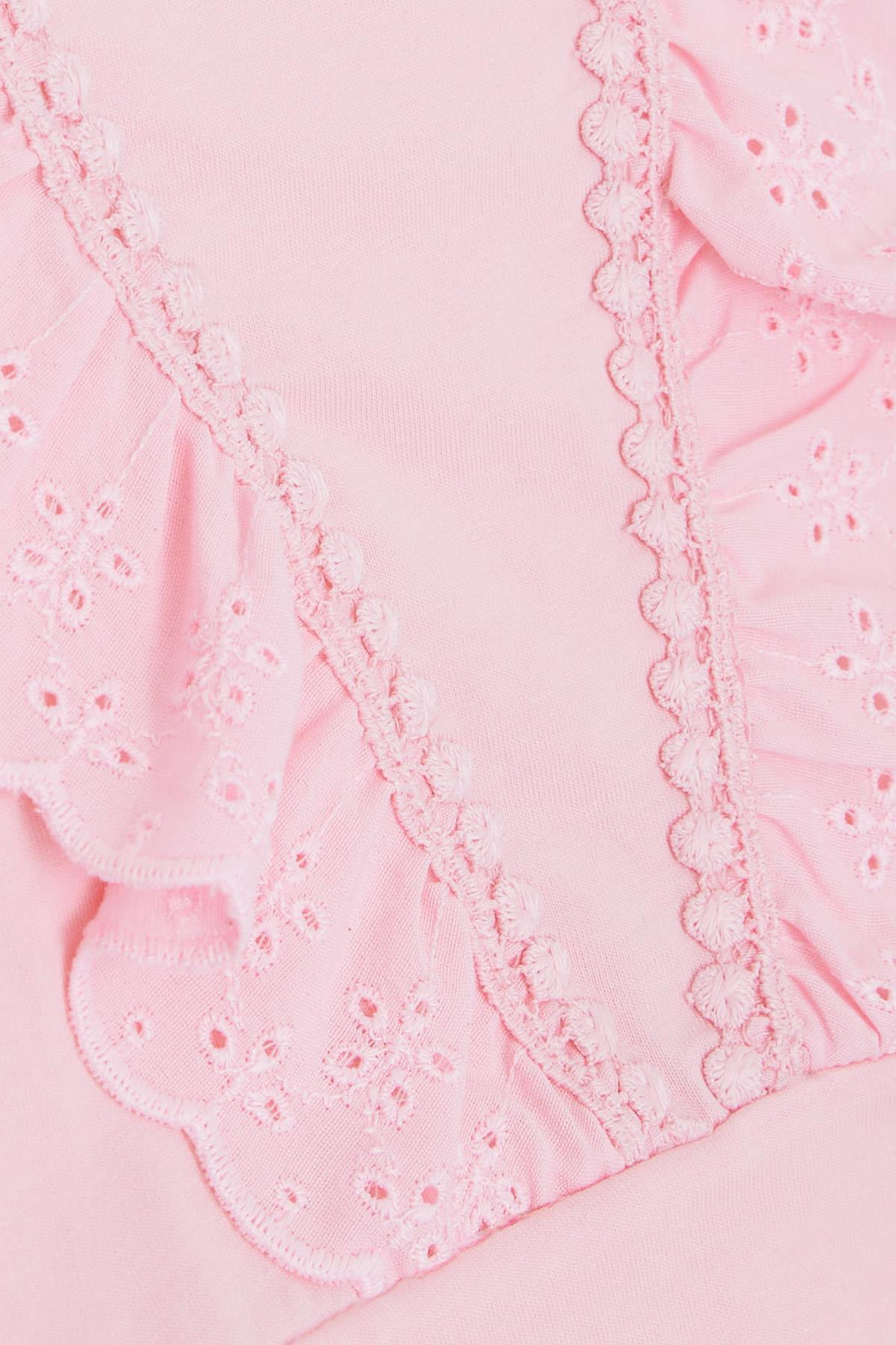 BRE Breeze Girl's T-shirt with Lace 1.5-5 Years, Pink - Yalta