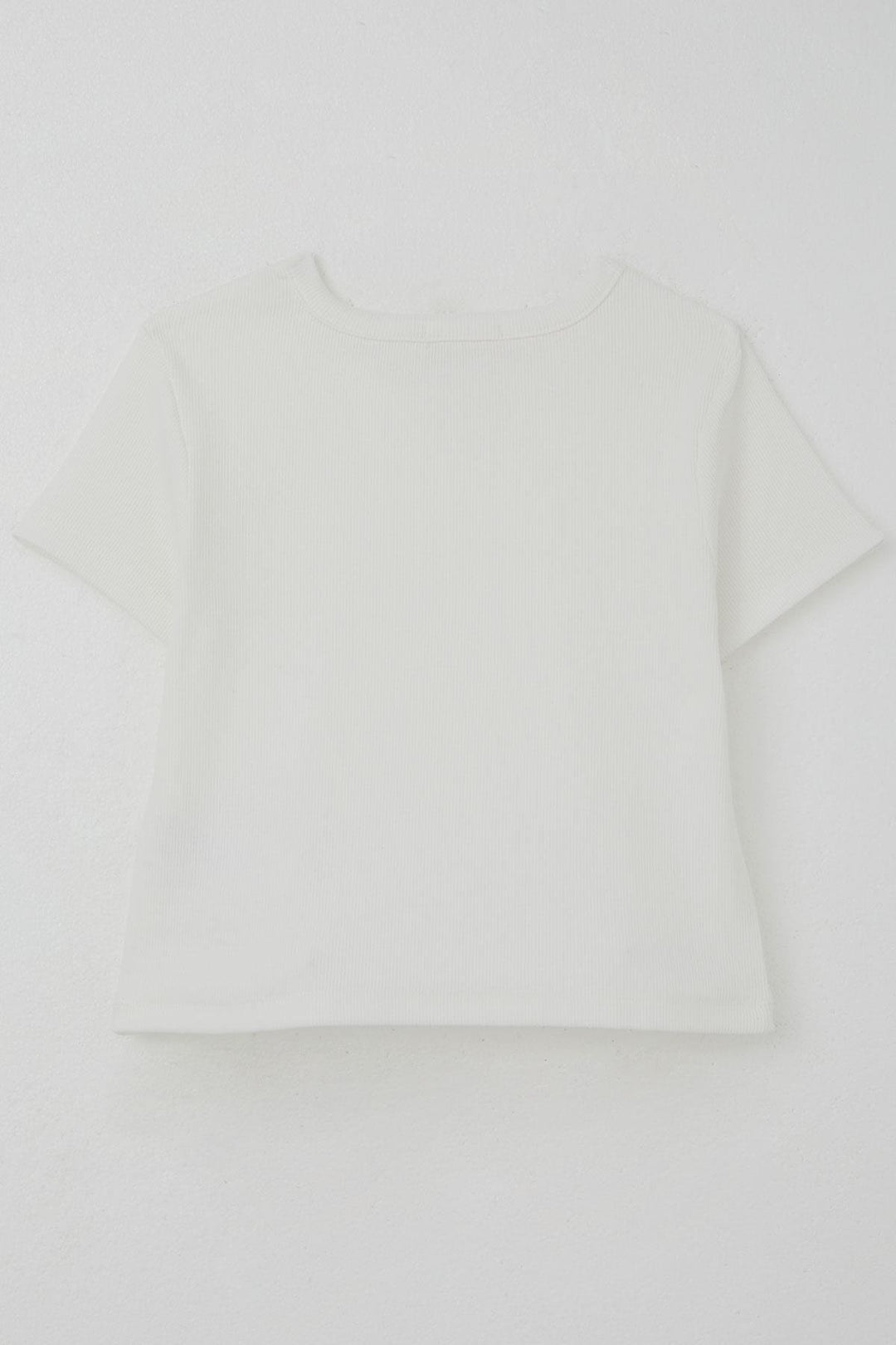 BRE Breeze Girl's T-shirt Heart Logo 94 Years, Ecru - Monrovia