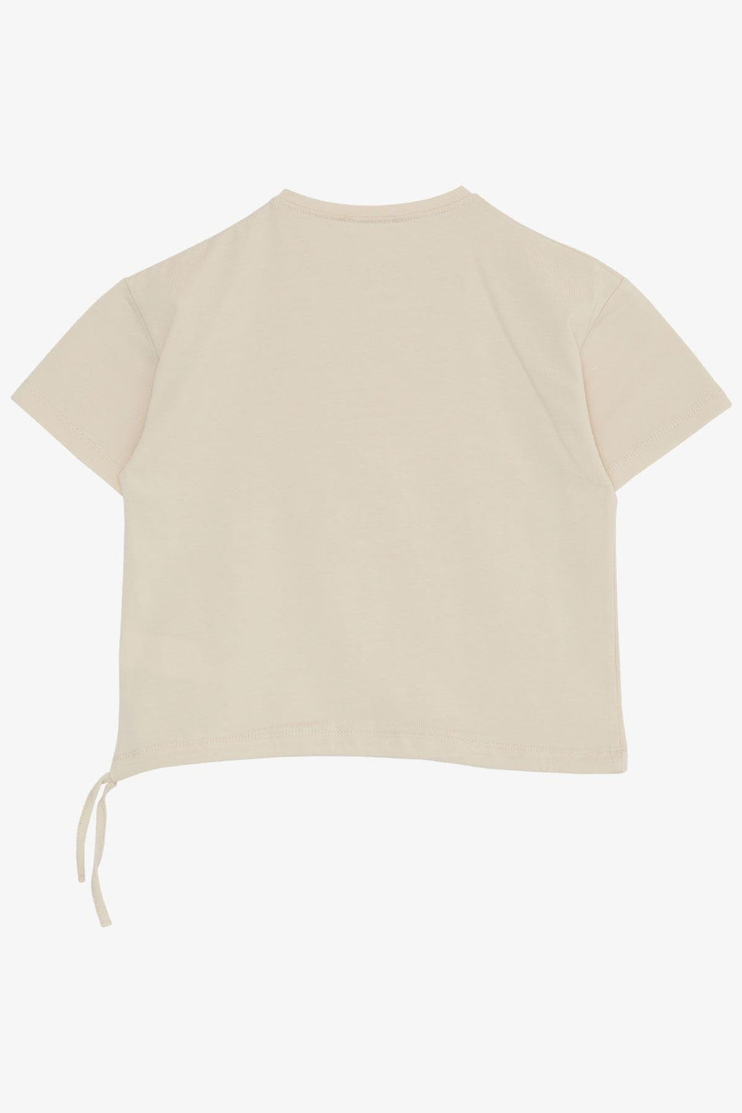 BRE Breeze Girl's T-shirt with Daisy Print, 72 Years, Beige - High Point