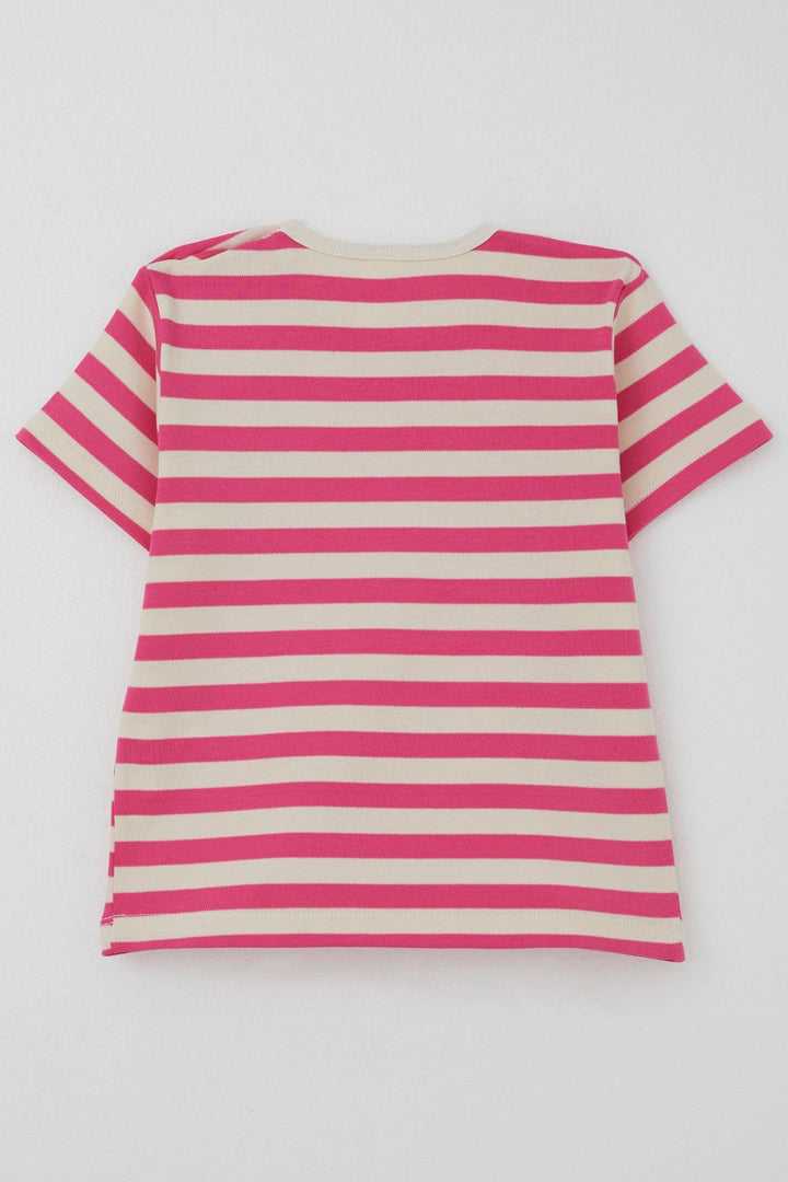 BRE Breeze Girl's T-shirt Striped 1-4 Years, Pink - Northglenn