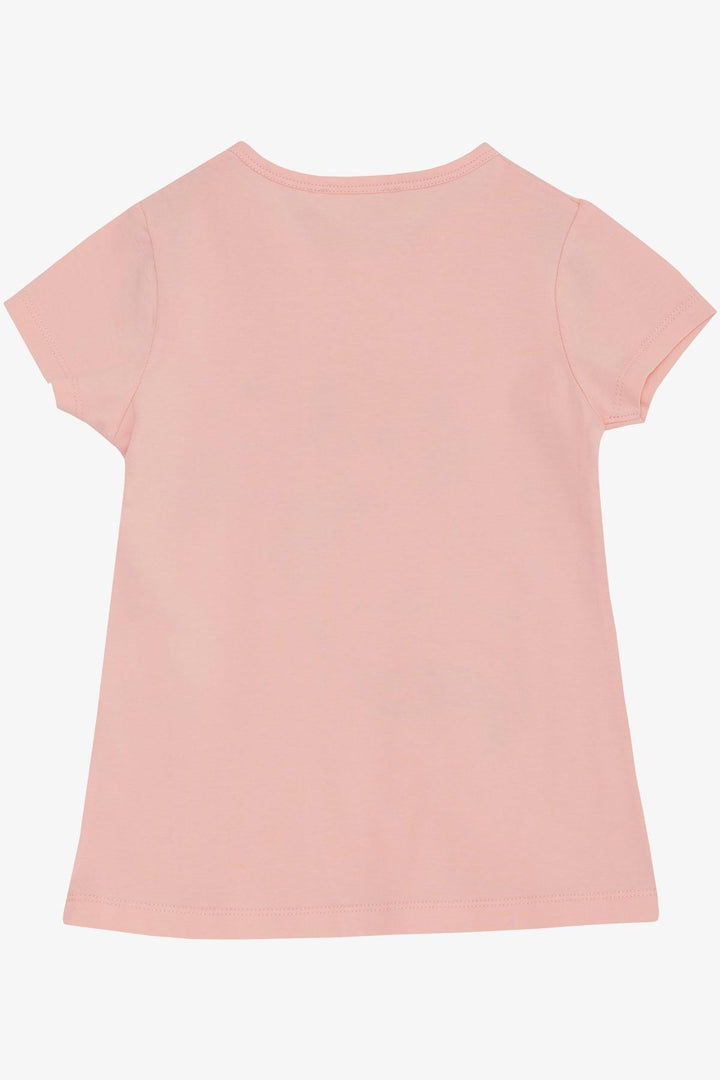 BRE Breeze Girl's T-Shirt Magical Unicorn Printed 1.5-5 Years, Salmon - Mazara del Vallo