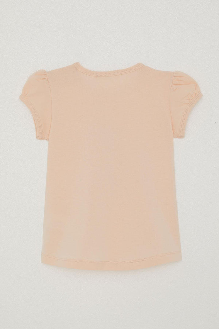 BRE Breeze Girl's T-Shirt with Decorative Bow Duck Print 1-4 Years, Powder - Chelmsford