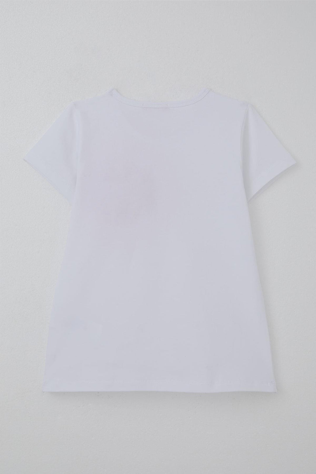 BRE Breeze Girl's T-shirt with Tulle Flower Accessories, 50 Years, White - Hagerstown