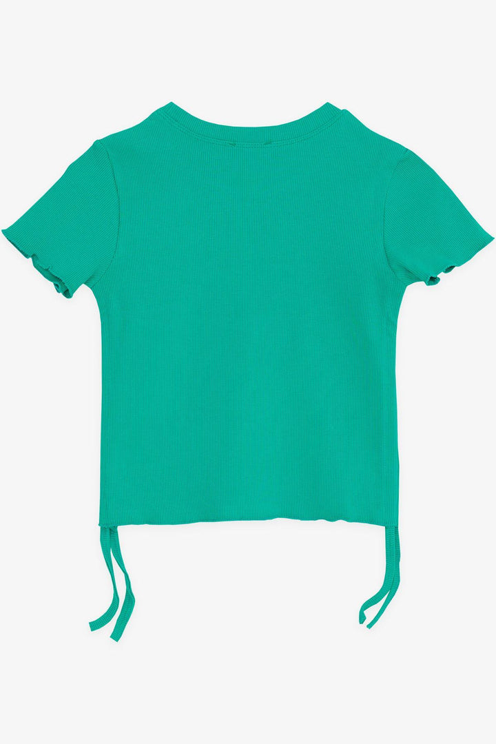 BRE Breeze Girl's T-Shirt with Ruched Sides, 84 Years, Green - Naucalpan de Juárez