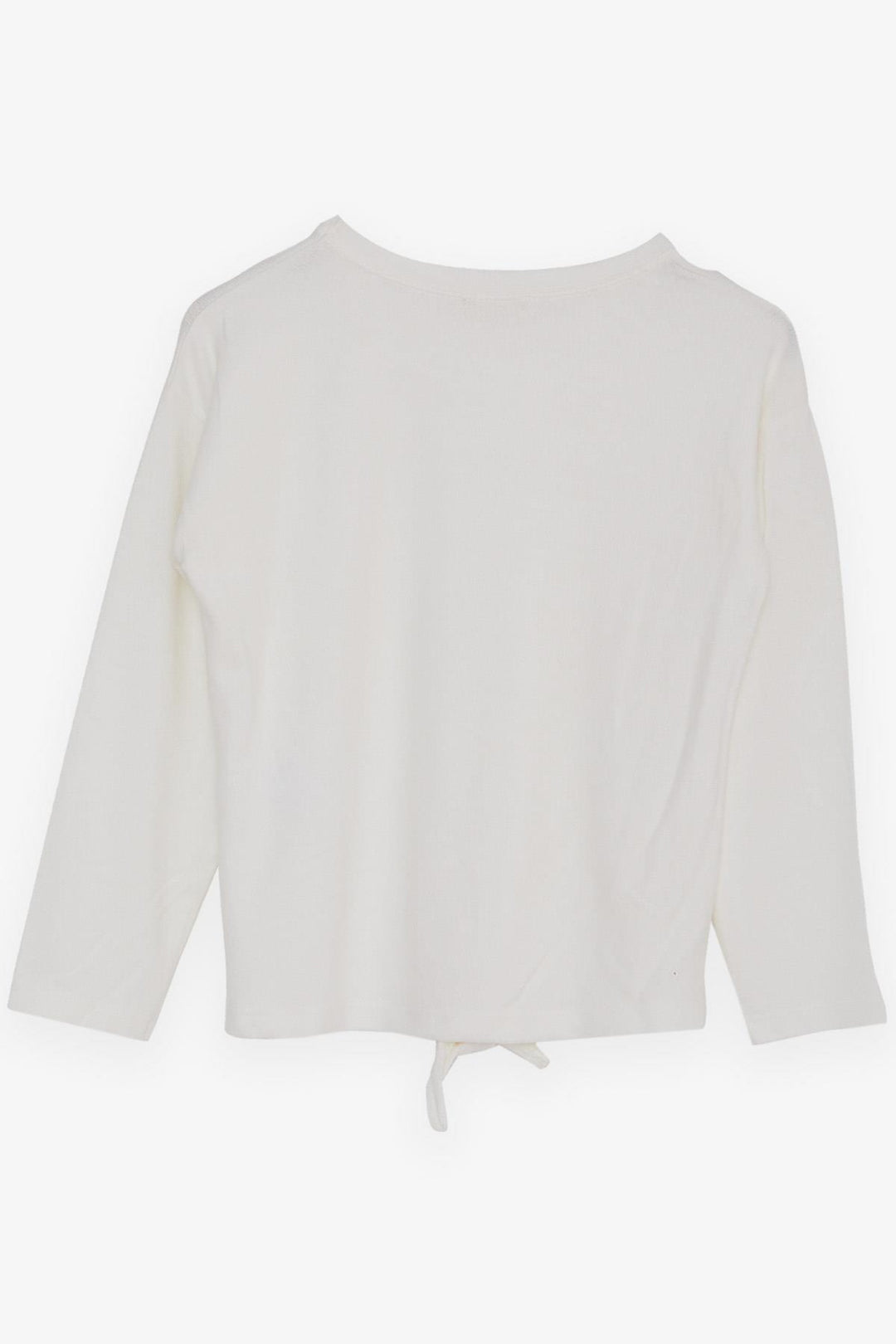 BRE Breeze Girl's Sweater with Lace-Up Detail 94 Years, Beige - Meriden