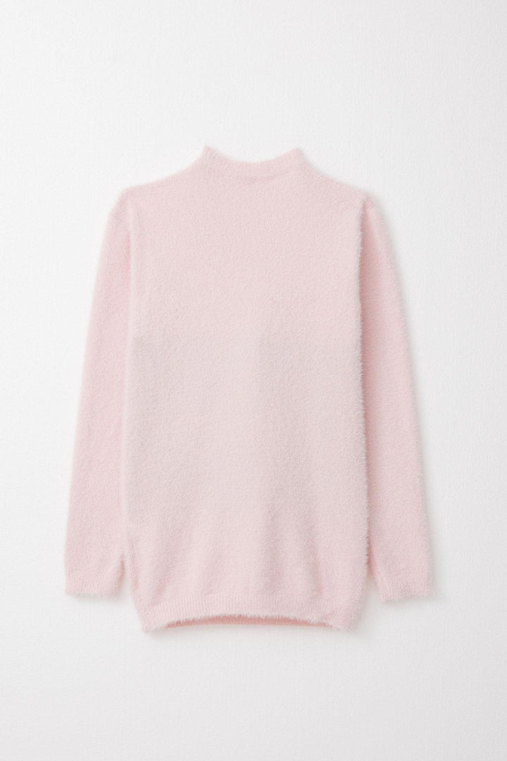 BRE Breeze Girl's Basic Sweater 84 Years, Pink - Silao