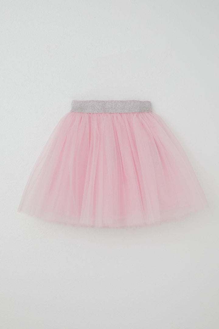 BRE Breeze Girl Child Tutu Skirt Waist Detailed Elastic 50 Years, Pink - Gori