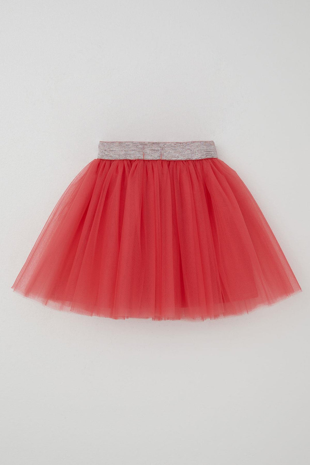 BRE Breeze Kız Çocuk Tütü Etek Beli Sim Detaylı Lastikli 50 Yaş, Mercan - Naucalpan de Juárez