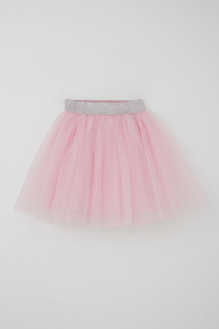 BRE Breeze Girl Child Tutu Skirt Waist Detailed Elastic 50 Years, Pink - Gori