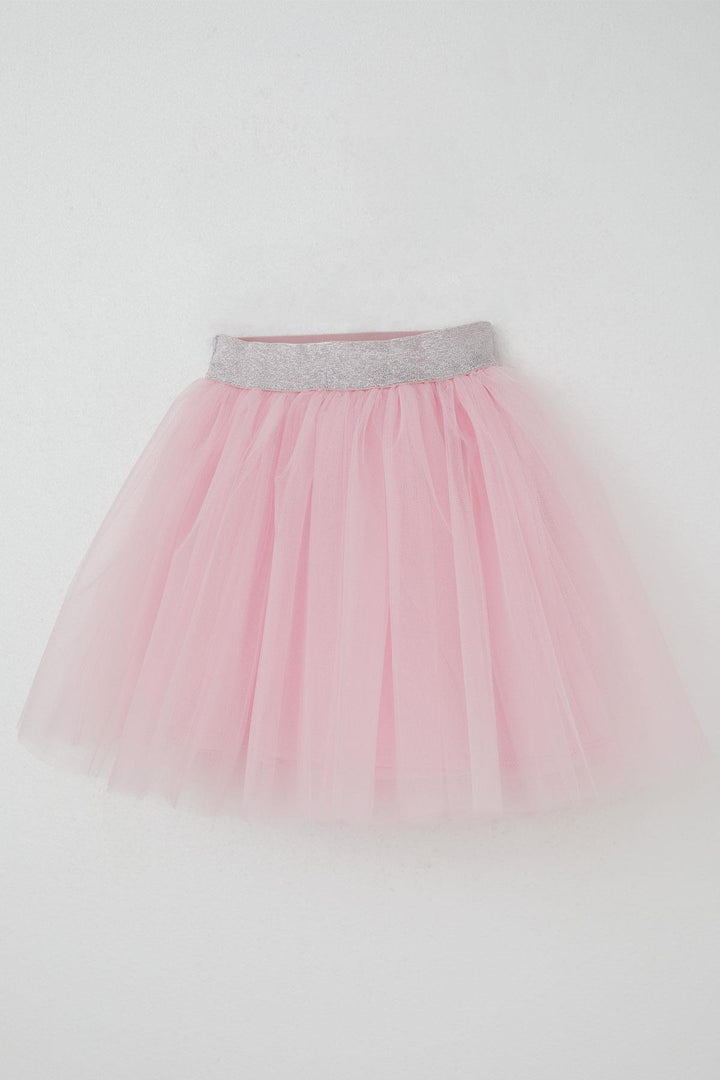 BRE Breeze Girl Child Tutu Skirt Waist Detailed Elastic 50 Years, Pink - Gori