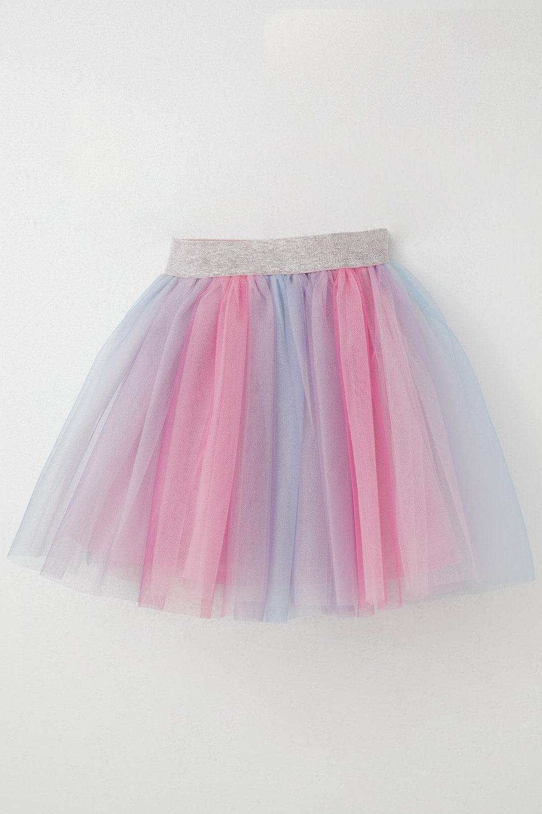 BRE Breeze Girl Child Tutu Skirt Colorful Tulle 50 Years, Mixed Color - The Woodlands