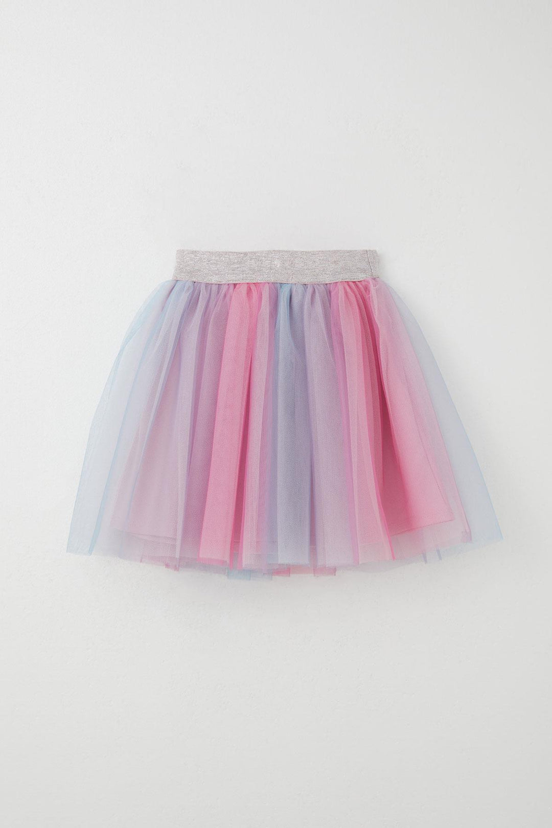 BRE Breeze Girl Child Tutu Skirt Colorful Tulle 50 Years, Mixed Color - The Woodlands
