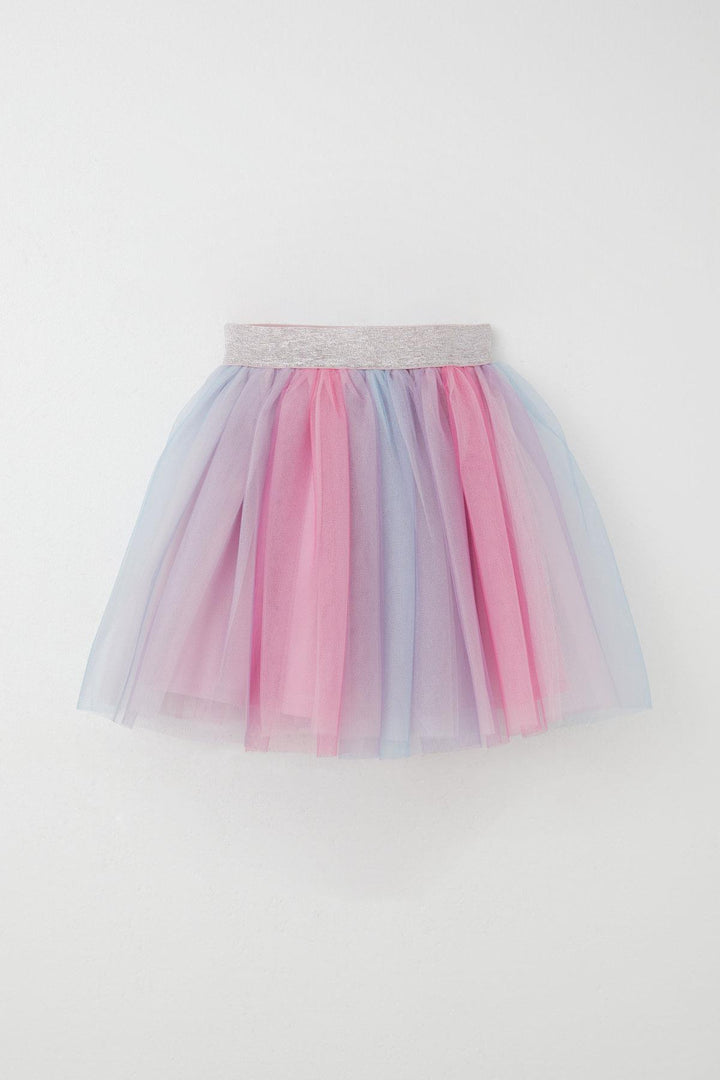 BRE Breeze Girl Child Tutu Skirt Colorful Tulle 50 Years, Mixed Color - The Woodlands