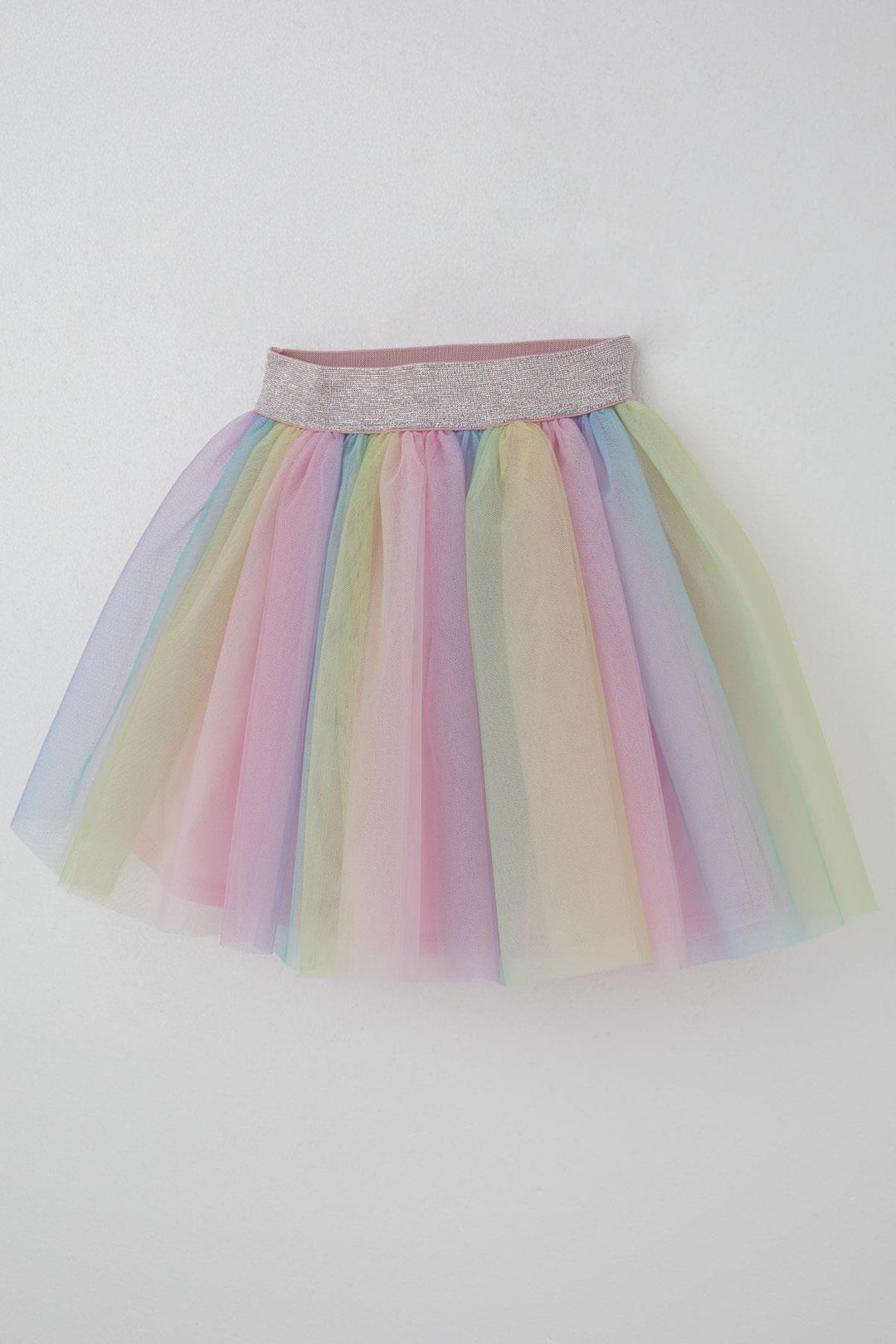 BRE Breeze Girl Child Tutu Skirt Colorful Tulle 50 Years, Mixed Color - Townsville
